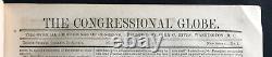 Civil War 1863 Congressional Globe Abe Lincoln 3rd Ses 37th Congress New Mexico