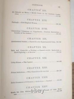 Civil War 1st Ed. 1866 DUNN BROWNE'S EXPERIENCES IN THE ARMY 14th Conn Infantry