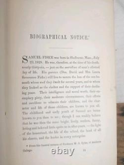 Civil War 1st Ed. 1866 DUNN BROWNE'S EXPERIENCES IN THE ARMY 14th Conn Infantry
