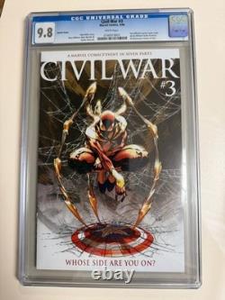 Civil War #3 Turner 110 CGC 9.8 2006 variant cover
