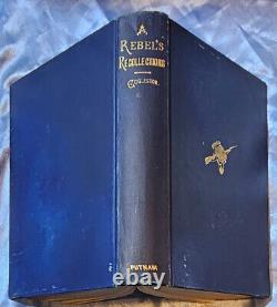 Civil War A REBEL'S RECOLLECTIONS 1905 4th Edition 1st Virginia Cavalry