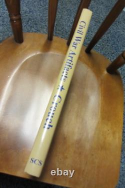 Civil War Artifacts HC Crouch Signed Bottle Horse Insignia Artillery Medical oop