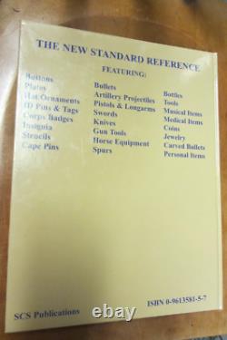 Civil War Artifacts HC Crouch Signed Bottle Horse Insignia Artillery Medical oop