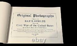 Civil War Battlefield Photographs Large Book Full-Color Photos Military History