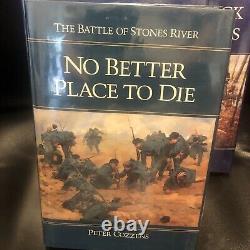 Civil War Battles Book Set Signed First Cozzens Terrible Shipwreck Better Place
