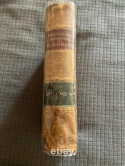 Civil War Book (1st edition signed by President US Grant)