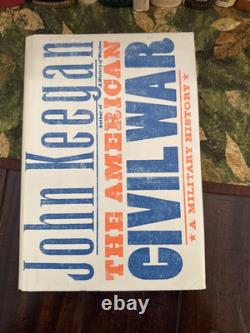 Civil War Book Lot Military Atlas Catton Trilogy Keegan Forrest History 25+