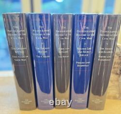 Civil War Book Lot Photographic History 5 Vol Set Eye of Storm Gettysburg