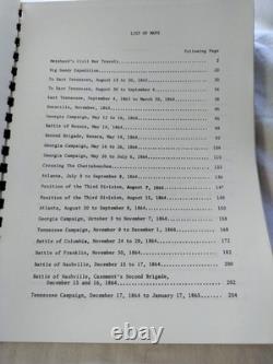 Civil War Book One Man's War Frederick Meinhard 1862-1865 Maps Recollections