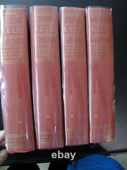 Civil War Confederacy Robert E Lee Freeman Biography 4 Vols Early Printing VG