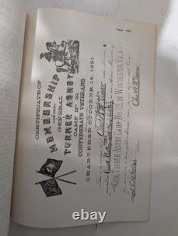 Civil War Diary Of Charles William McVicar Stuart's Horse Artillery Of The CSA