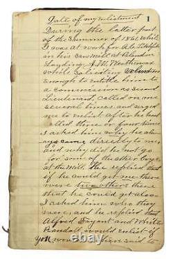 Civil War Diary of Marcus H McCoy / 2nd Regiment, Michigan Cavalry