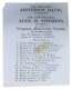 Civil War Ephemera / Election Ballot For President Jefferson Davis 1st Ed 1861