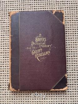 Civil War Harper's Pictorial History Of The Great Rebellion Volumes 1 & 2