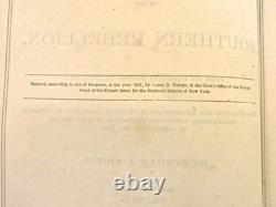 Civil War History 1st Edition 1861 History of the Southern Rebellion 3 Volumes
