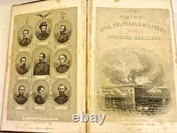 Civil War History 1st Edition 1861 History of the Southern Rebellion 3 Volumes