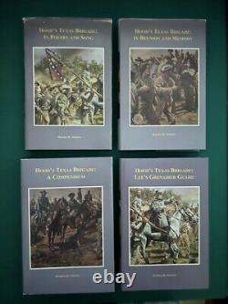 Civil War, Hood's Texas Brigade, 4-Vol Box Set, H. B Simpson, 1968-1977