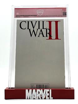 Civil War II #0 CBCS 9.8 Fan Expo Variant Signed Stan Lee 1st App Ulysses 2016