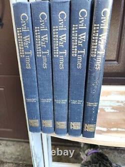 Civil War Illustrated Complete 20 Volume Set 1962-1982 Historical Times