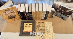 Civil War Library Lee's Lieutenants 3 Vol. Set Atlas, Gettysburg & Maps