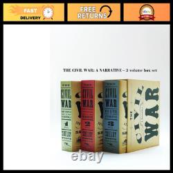 Civil War Narrative 3 Volume Box Set Historical Books Collection, Illustrated