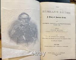 Civil War Putnam's Record of the Rebellion Volumes 1-11 and Companion Volume