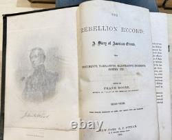 Civil War Putnam's Record of the Rebellion Volumes 1-11 and Companion Volume