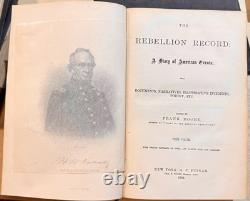 Civil War Putnam's Record of the Rebellion Volumes 1-11 and Companion Volume