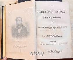 Civil War Putnam's Record of the Rebellion Volumes 1-11 and Companion Volume