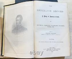 Civil War Putnam's Record of the Rebellion Volumes 1-11 and Companion Volume