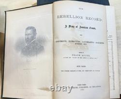 Civil War Putnam's Record of the Rebellion Volumes 1-11 and Companion Volume