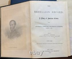 Civil War Putnam's Record of the Rebellion Volumes 1-11 and Companion Volume