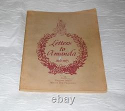 Civil War RARE 1976 Edition Letters to Amanda 1862-1865 Marion Hill Fitzpatrick