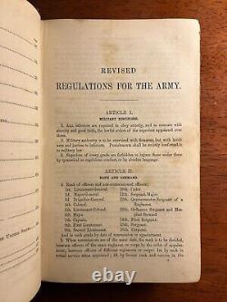 Civil War Regulations Manual Captain Nelson B. Gardner 34th Iowa