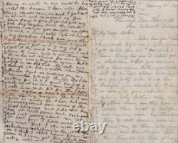 Civil War Union Soldier R M / February 2 1863 Civil War Soldier Letter 1862