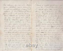 Civil War Union Soldier R M / February 2 1863 Civil War Soldier Letter 1862