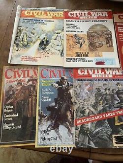 Civil War Vintage 21 Book Lot. Read Description