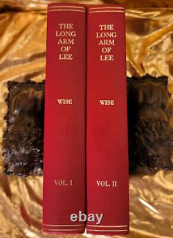 Civil War Wise, THE LONG ARM OF LEE 1915 1st Eds. 2Vols. In fine condition