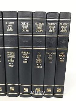 Collector's Library of the Civil War Time-Life 21 Volume Set Leather Bound 80's