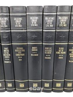 Collector's Library of the Civil War Time-Life 21 Volume Set Leather Bound 80's