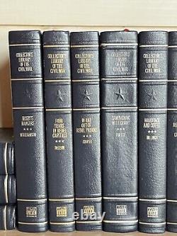 Collector's Library of the Civil War-Time Life Books 27 Leather Bound Books