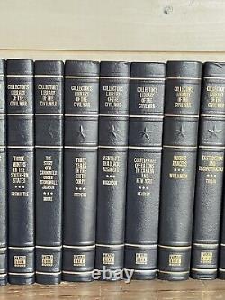 Collector's Library of the Civil War-Time Life Books 27 Leather Bound Books