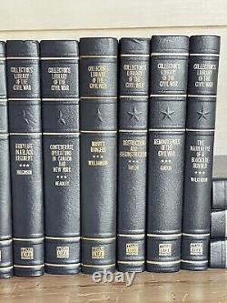 Collector's Library of the Civil War-Time Life Books 27 Leather Bound Books