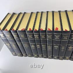Collectors Library of The Civil War Lot of 26 Leather-bound, Gilt Edges, A+