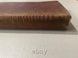 Commentaries of Cesar 1837 Book- Library Gen George Ramsey Civil War- RARE