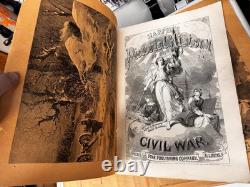Complete 27 Issue Harper's Pictorial History of the CIVIL WAR Volume II 1894 EXC