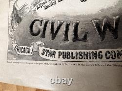 Complete 27 Issue Harper's Pictorial History of the CIVIL WAR Volume II 1894 EXC