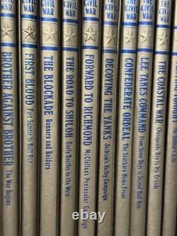 Complete Series Set Time Life CIVIL WAR 1-28 + Master Index Volumes Very Good