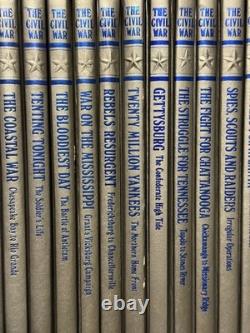 Complete Series Set Time Life CIVIL WAR 1-28 + Master Index Volumes Very Good