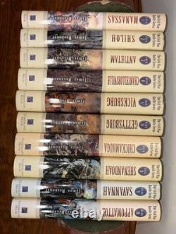 Complete Set THE CIVIL WAR BATTLE SERIES James Reasoner, Volumes 1-10 Hardback